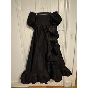 Selkie Caviar Ruffle Gown NWT